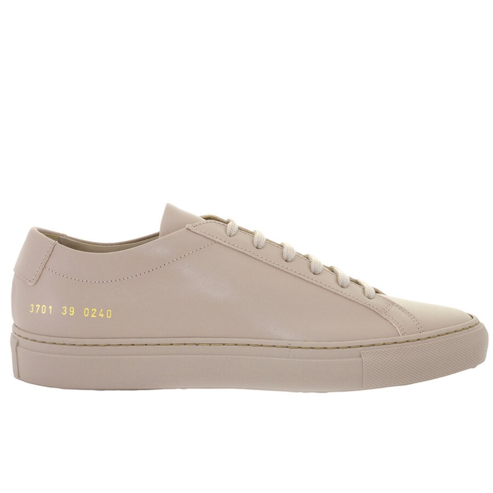 Woman by Common Projects Original Achilles Low Sneakers in Beige